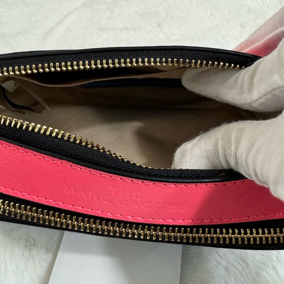 NWT Marc Jacobs Saffiano Small Snapshot Camera Bag Blue Malibu Multi - Picture 8 of 11